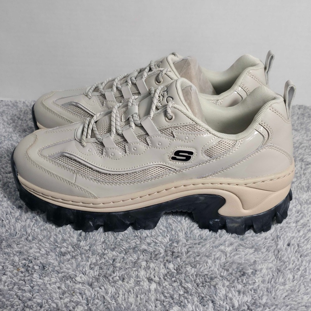 Skechers Doja Lite Shine Sneakers Shoe Womens 10 Shine Off White 177941.OFWT NEW - Picture 3 of 14